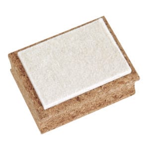 Holmenkol Finish Cork 20645 – kurk met vilt voor waxafwerking van ski’s en snowboards – SnowStore.nl